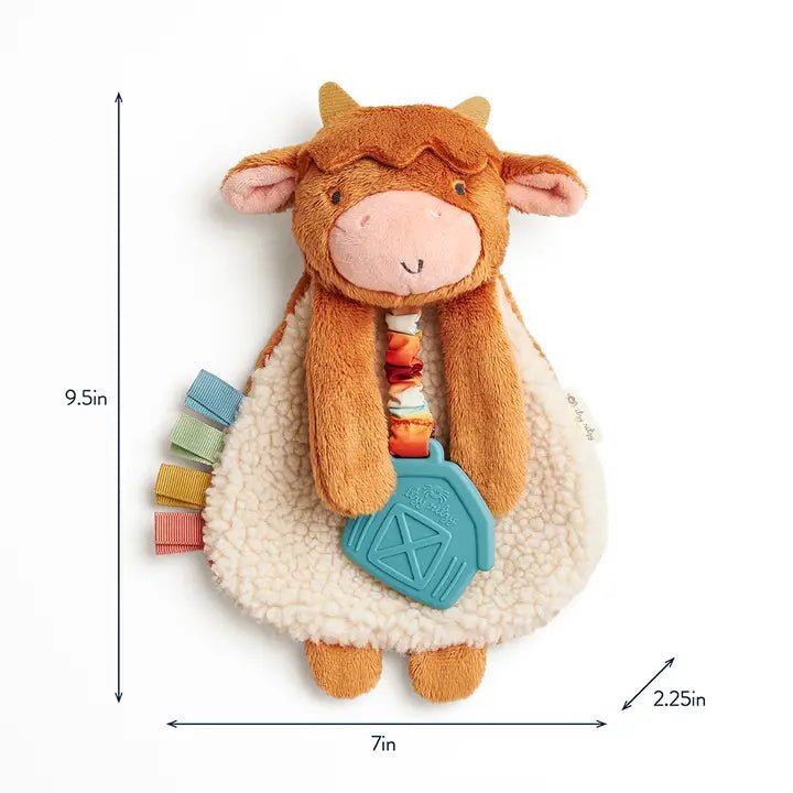Highland Cow Itzy Friends Lovey™ Plush - Unshopables