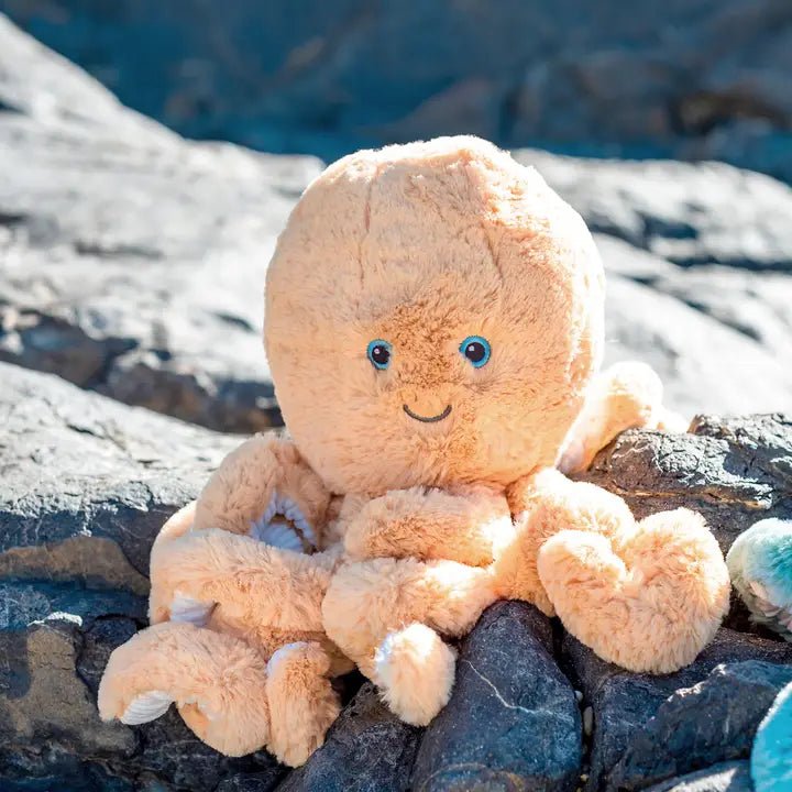 Ollie Octopus Gold Soft Toy 15"/38cm - Unshopables