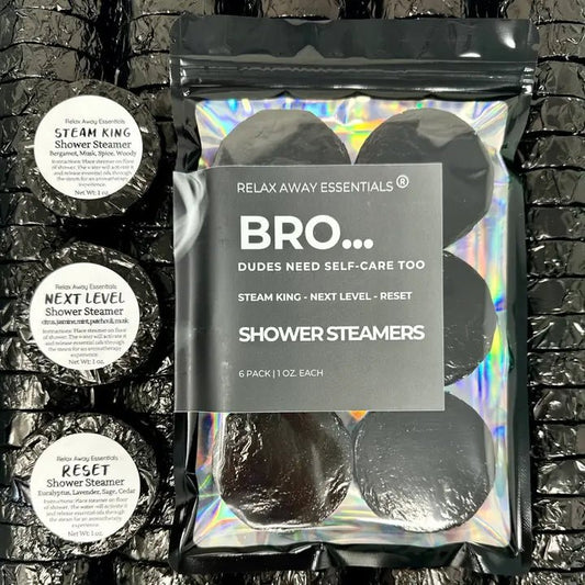 Bro... Dudes Need Self - Care Too Shower Steamers 6 Pack - Unshopables