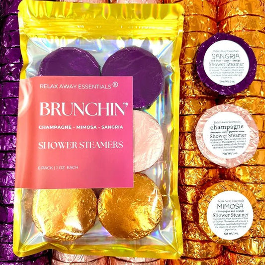 Brunchin' Shower Steamers 6 Pack - Made in USA - Unshopables