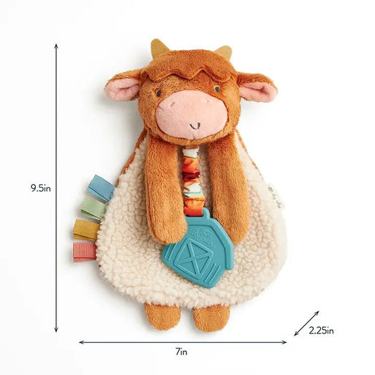Highland Cow Itzy Friends Lovey™ Plush - Unshopables