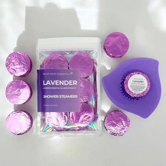 Lavender Shower Steamers 6 Pack - Made in USA - Unshopables