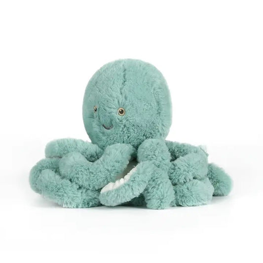Little Reef Octopus Blue – Soft Toy 8.5" / 22cm - Unshopables
