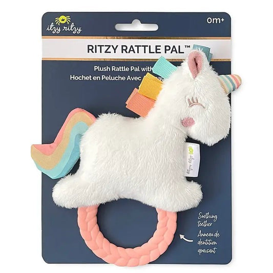 Ritzy Rattle Pal™ Plush Rattle Pal with Teether - Unshopables